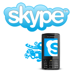 Skype для Sony ericsson
